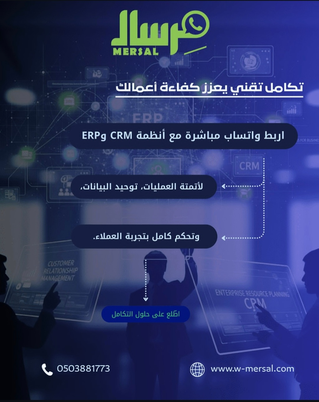 توسع بلا حدود: كيف تحقق نمواً هائلاً لمنشأتك باستخدام مِرسال API وواتساب